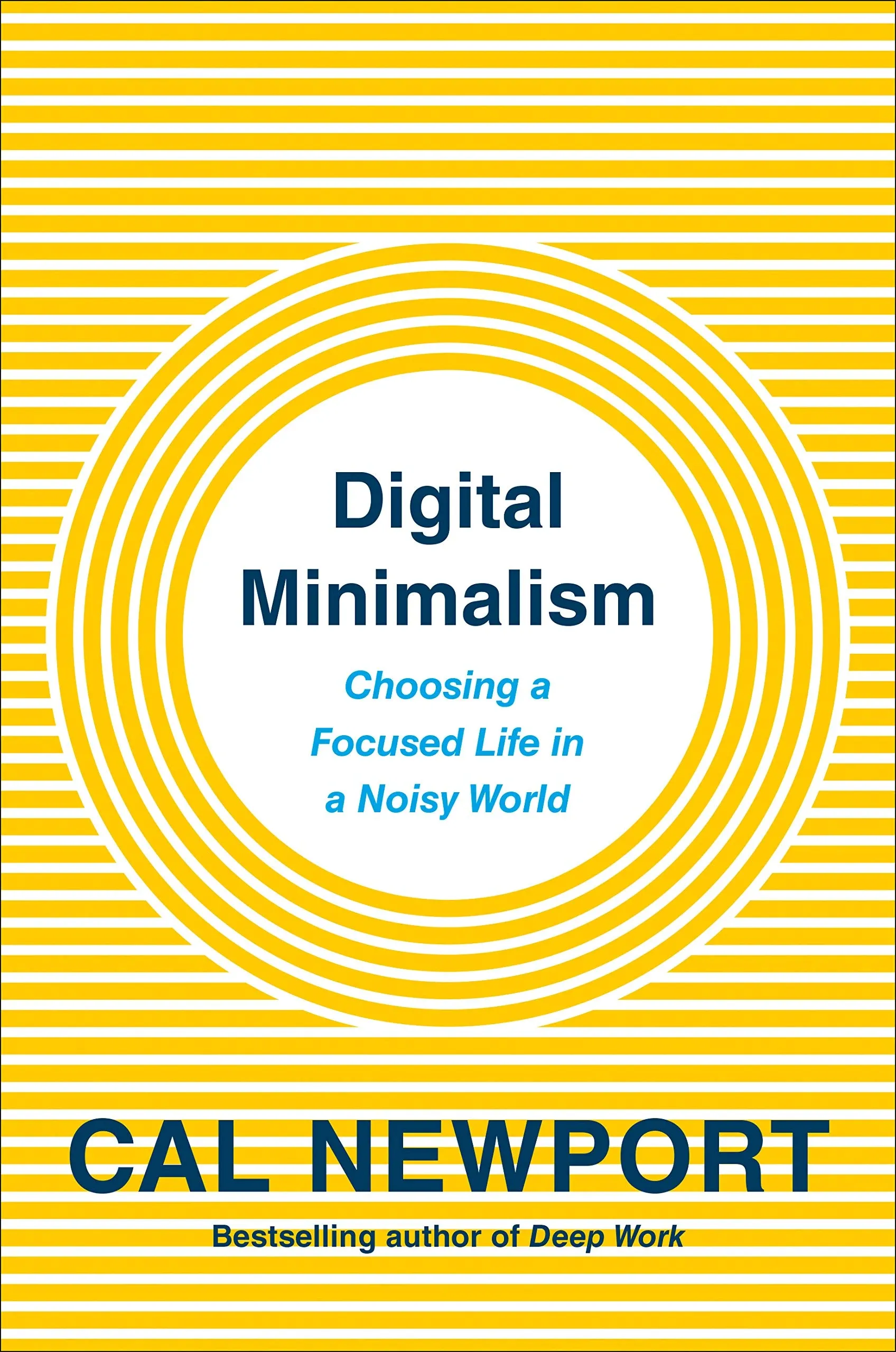 Book cover of Digital Minimalism by Cal Newport